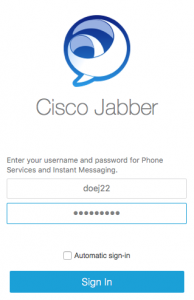 Resetting Jabber v11.0 and above for Mac | Telehealth Technology Support